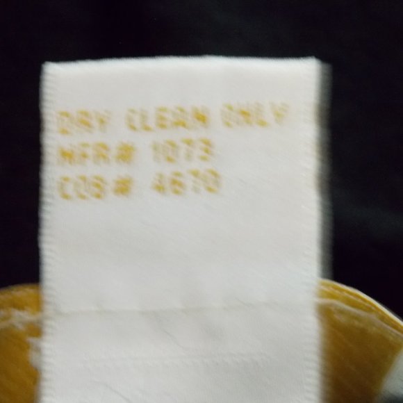 Vintage Tally-Ho women's black wool sweater size M - Picture 7 of 8